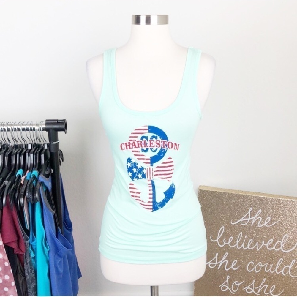 Next Level Apparel Charleston anchor tank top